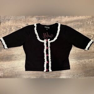 Sourpuss Cropped Cardigan
